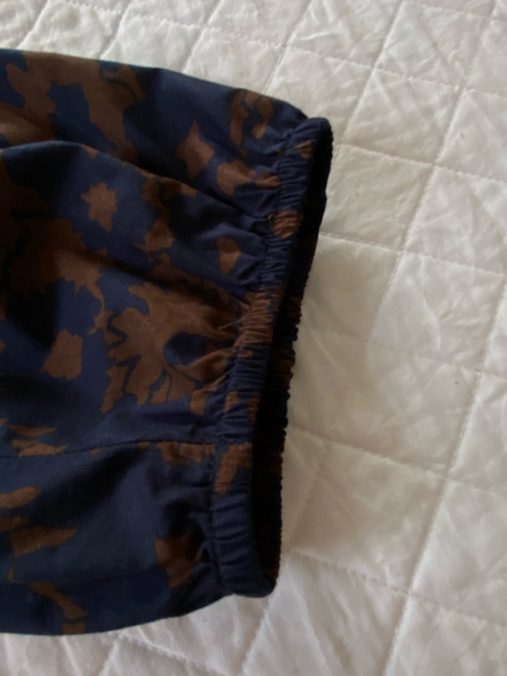 Time and Tru Navy and Brown Floral Boho Cottagecore Button-Down Blouse Size M - Picture 11 of 15